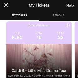 Cardi B Tickets 