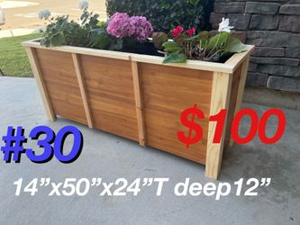 Planter box bed garden Raised pots