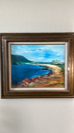 Original oil painting 23” x 28” with frame