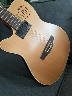 Godin A6 Ultra SG ‘Left Handed’ Electric & Acoustic Guitar w/ Gig Shoulder bag/case
