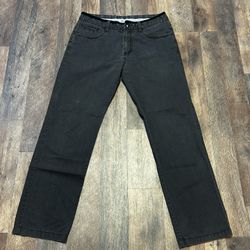 Burberry Faded Black Gray Chino 