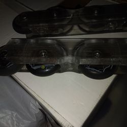 76mm Inline Skate Wheels (8) With Bearings!