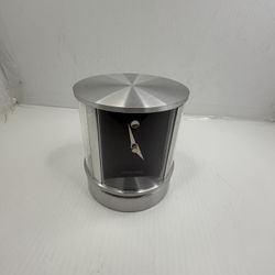 Movado Four Sided Rotating Desk Clock w/Thermometer Humidity 