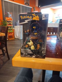 Pokemon Figures And Display With Box