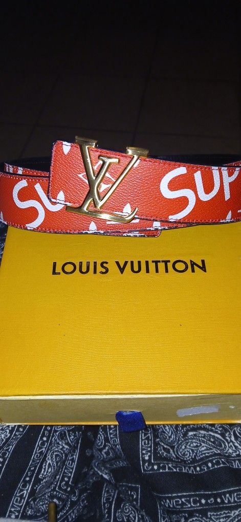 Louis Vuitton Supreme Belt