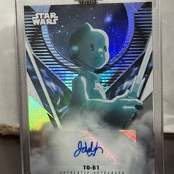 2022 Topps Signature Series Star Wars TO-B1 Jaden Waldman Autograph
