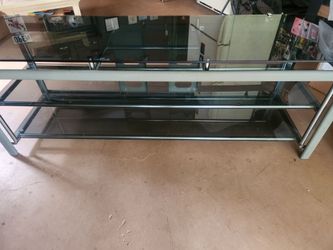 Used-Good  Glass  TV 📺  Stand