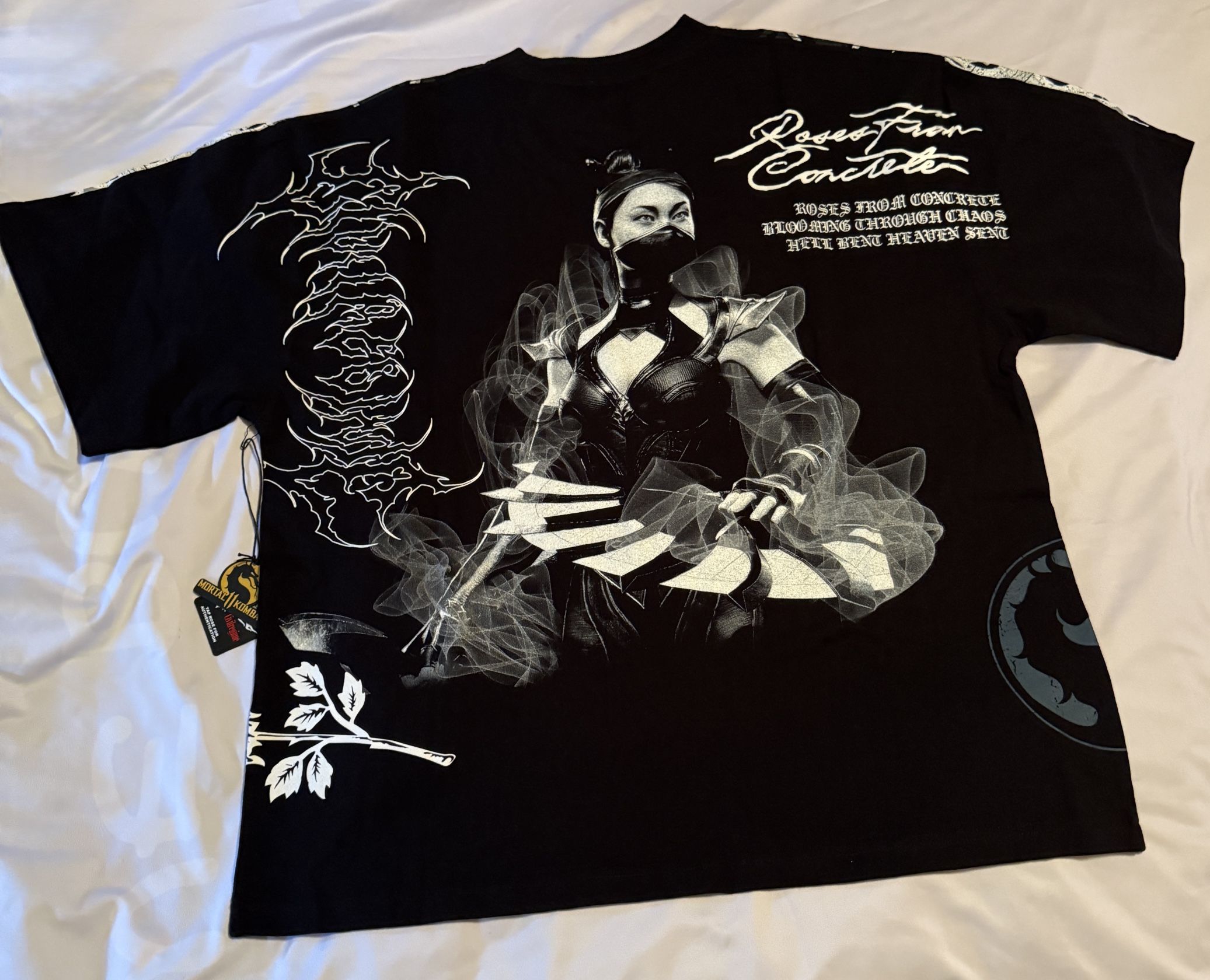 Civil Regime X Mortal Kombat “Katana “ Tee Size Large OS