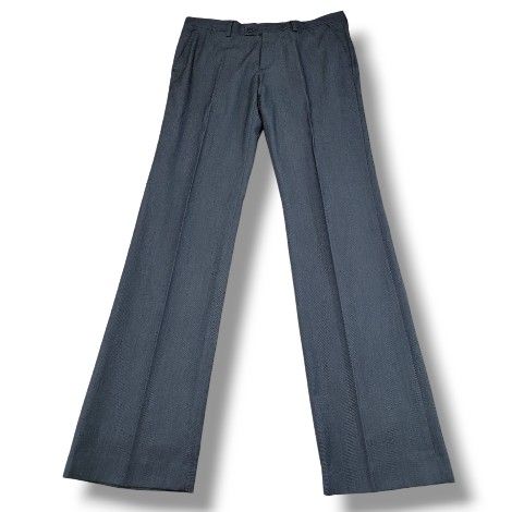Zara Pants Size 32 35Wx34L Men's Zara Man Basic Dress Pants Gray Work Pants EUC Measurements In Description