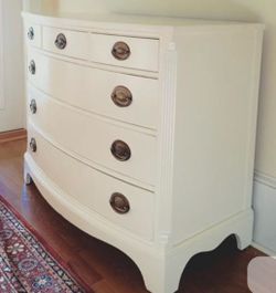 Painted small dresser or large nightstand