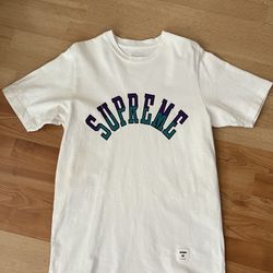 Supreme Curve Logo Tee