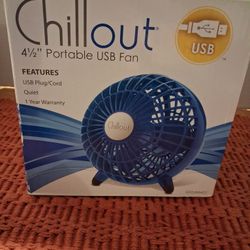 New Chillout Portable USB Fan