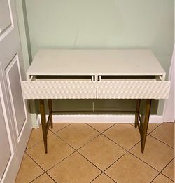 West Elm Audrey Mini Desk Console Vanity Desk