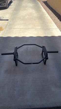 Hex bar, trap bar deadlift