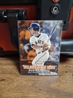 Welcome To The Show Buster Posey San Francisco Giants
