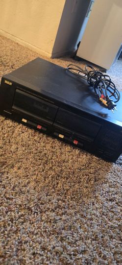 RCA SCT-520 high speed dubbing stereo cassette deck