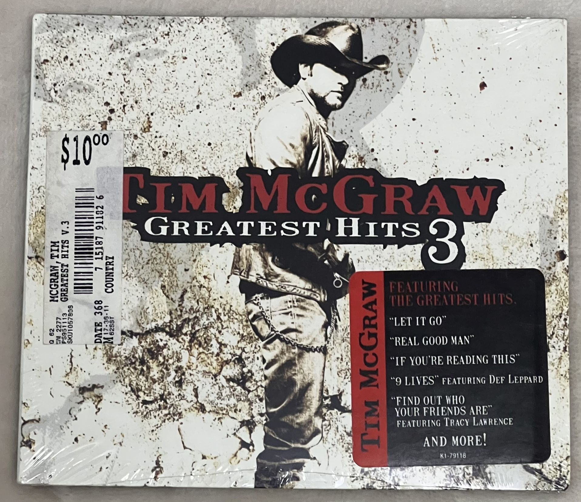 Tim McGraw CD