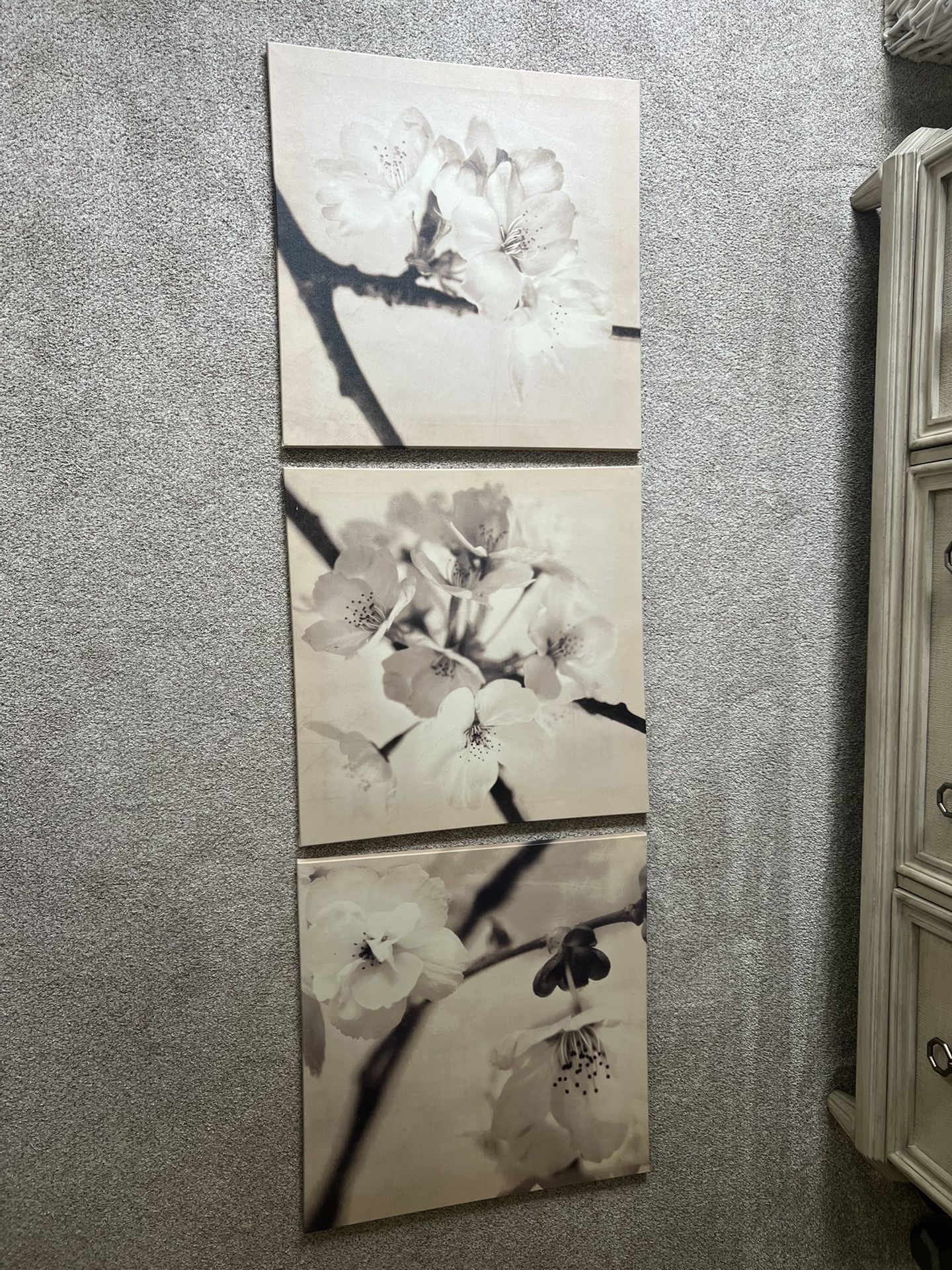 IKEA Floral Canvas Set