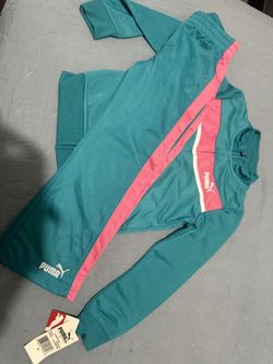Girls Puma Sweat Suit
