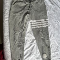 Thom Browne Sweatpants Size 3 Grey 