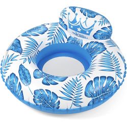 Inflatable Pool Float Chair - Floating Chair Lounge for Swimming Pool Party Lounger Water Chair Floats Pool Toy Party Floaties Toys Lake Float for Kid