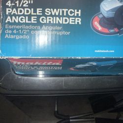 Makita 4-1/2” Paddle Switch Angle Grinder 
