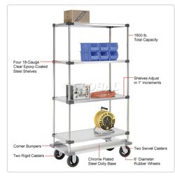 STAINLESS STEEL KITCHEN SHELF