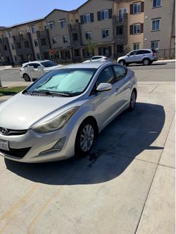Hyundai elantra. 2016