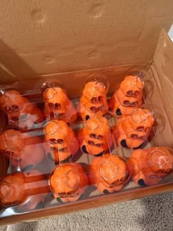 Halloween Pumpkin Lantern with LED Bulbs 3 Tier Light Up Pumpkin for Halloween Indoor/Outdoor Decorations,Best Garden,Patio,Front Door Porch Decor,