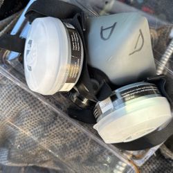 Máscara Para Polvos Y Químicos