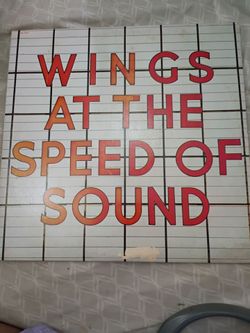 PAUL McCARTNEY ~ WINGS AT THE SPEED OF SOUND ~ ORIGINAL FIRST PRESS LP ~ 1976