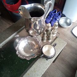 Silver Antique Dishwear