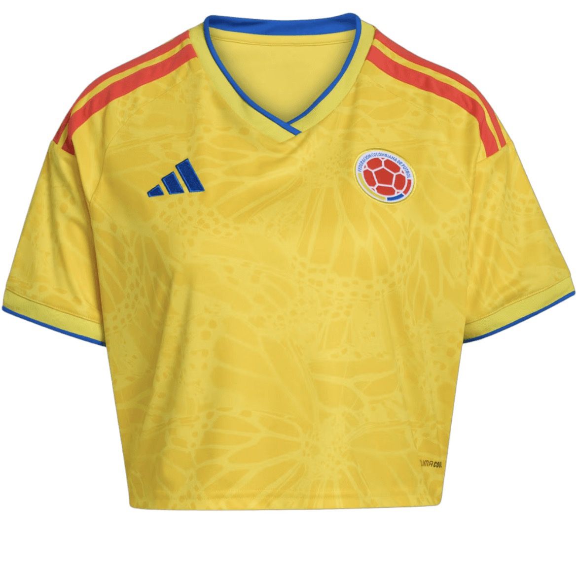 adidas Colombia 2026 Womens Home Cropped Jersey