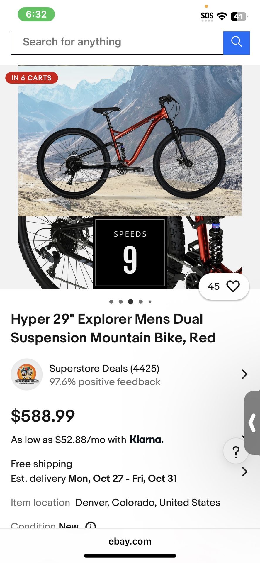 Hyper Mountain Bike
