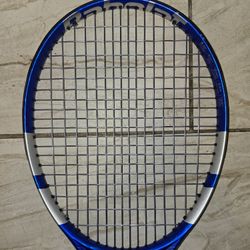 Babolat Pure Drive Limited 30 Year Anniversary Grip Size #2 4 1/4 w/ Solinco Tour Bite Tennis String CAN RESTRING