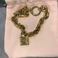 Michael Kore Locket Braclet