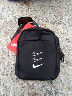 Nike crossbody bag with triple swoosh