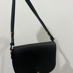 TORY BURCH WOMENS EMERSON SAFFIANO LEATHER CONVERTIBLE CROSSBODY BAG 