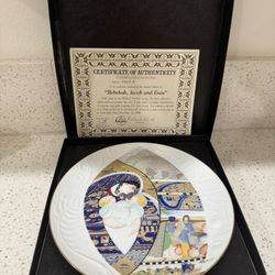 3 Pcs Knowles Porcelain Nativity Collector Plate Christmas w/ Certificate