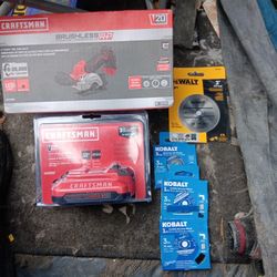 Craftsman Brushless  3"cutoff Tool/v20 Lirhium Battery