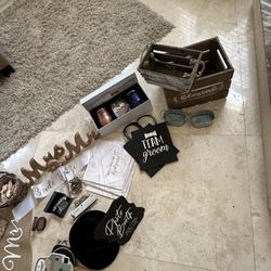 Assorted Wedding Items- Either New Or Used Once 