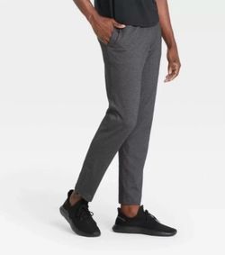 Men's Nylon Joggers  New With Tags Dark Grey  Sizes Xl And Medium  $5 Each