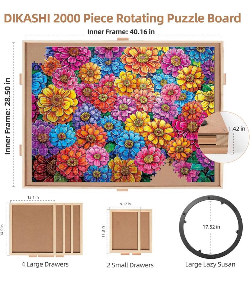 Rotating Puzzle Board