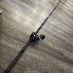 Seeker Black Steel 8’ 15-25 Daiwa Saltist 20 Fishing Combo. Great Live Bait Set Up. 