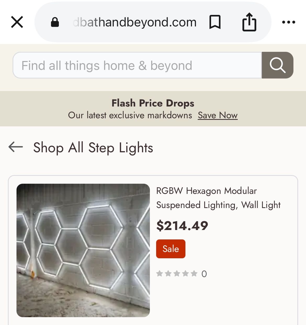 LED HEXAGON LIGHT FIXURES