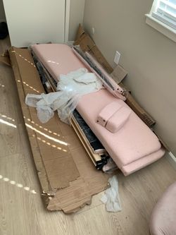 King size bed frame