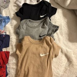 4 Piece Nike Boy Onesies 