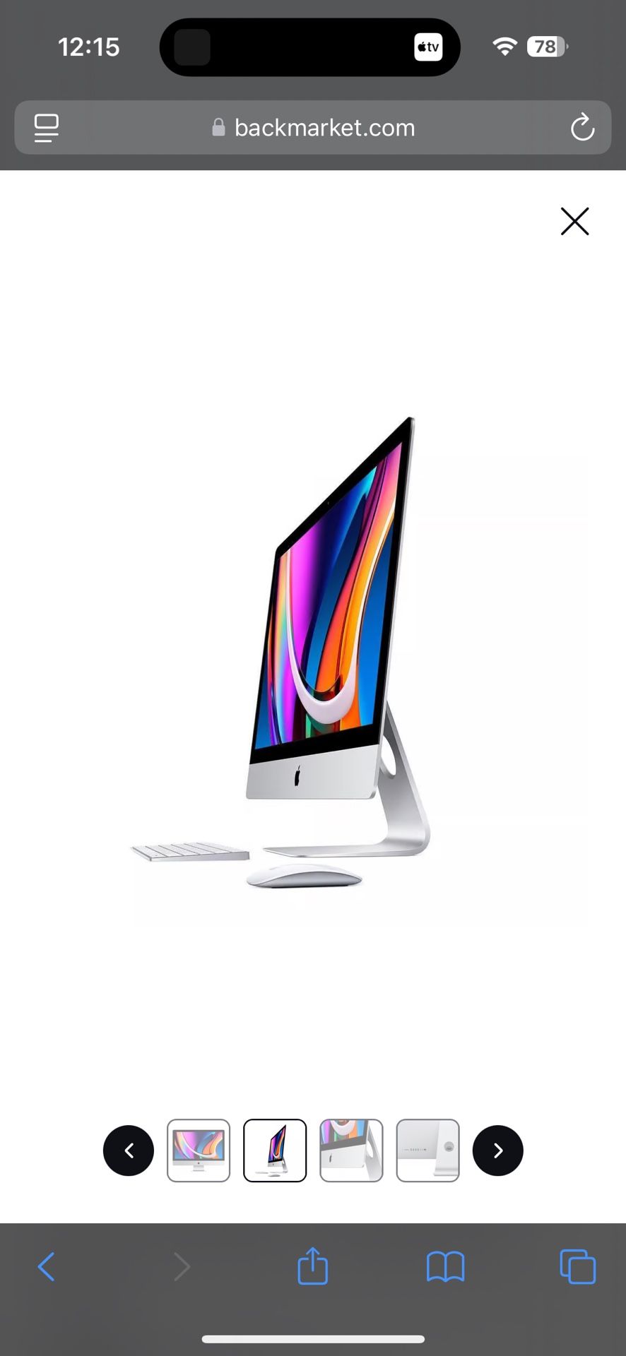 iMac 27” 3.1ghz 6- Intel Core I5 2020