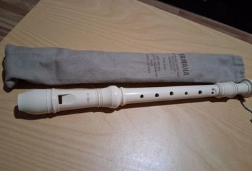 New composite YAMAHA Ivory Flute Soprano / Descant Recorder Baroque