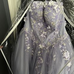 Purple Quinceanera Dress